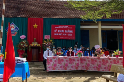 Lễ Khai giảng năm học mới 2020-2021của Trường Tiểu Nguyễn Bá Ngọc